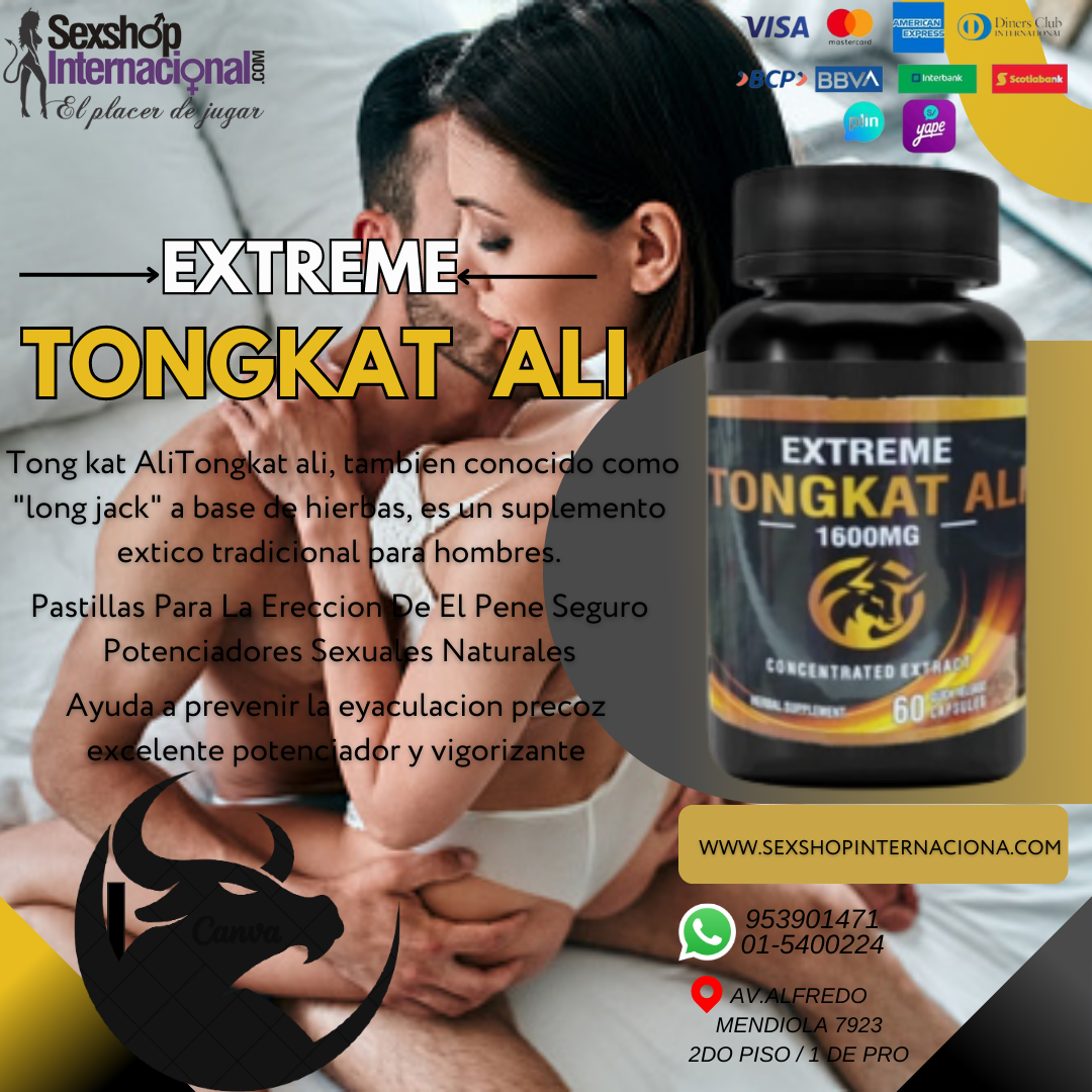 TONGKAT ALI-1600 TRATAMIENTO POTENCIADOR